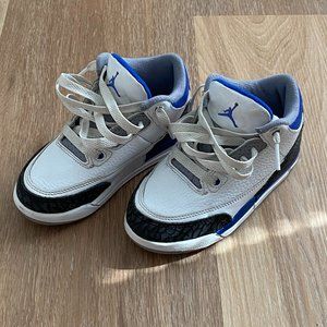 Air Jordan 3 Retro Racer Blue - Kids Size 10.5